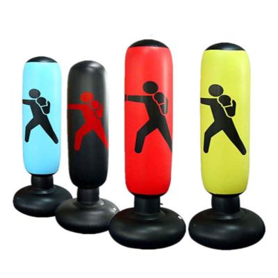 China Durable Inflatable Toys Tumbler Character Tube Advertising Punching Tube Boxing Model Bag Wholesale Free for sale