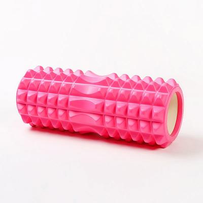 China Multicolor Health Massage EVA Hollow Yoga Column Foam Roller Massage Rod for sale