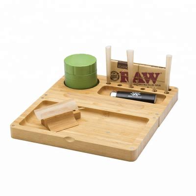 China Custom Customize Size Manufacturer Tobacco Weed Rolling Tray For Rolling Tools Sets Storage for sale