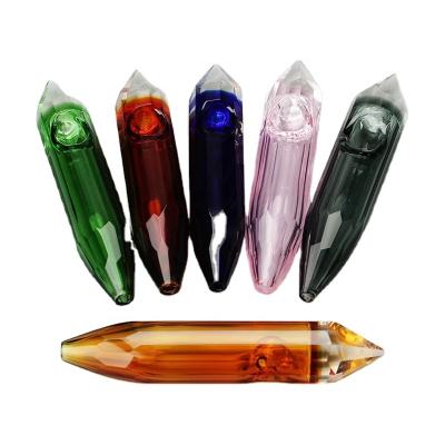 China Shiny Crystal New Arrival Fashion Star Design Smoking Pipe Weed Accessories for sale