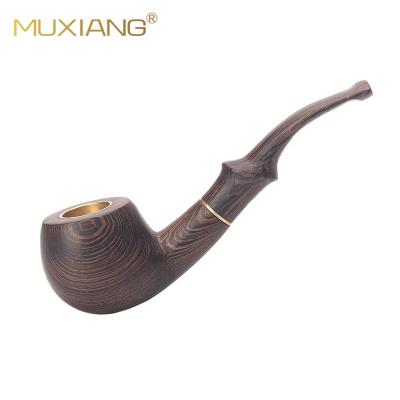 China Apple MUXIANG Medium Metal Pipe Joints Pipes Smoking Pipe Creative Workmanship for sale