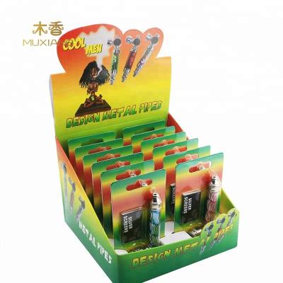 China Multifunctional New Arrival Jamaica Rasta Smoking Metal High Quality Pipes for sale