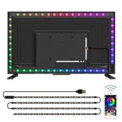 China Smart Decoration Professional Manufacture RGB5V USB Copper Cheap PCB RGB IP65 Led Strip Lights TV Backlight for sale