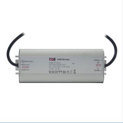 China High quality aluminum professional manufacture IP67 LED driver DC regulayed slim switching power supply for sale