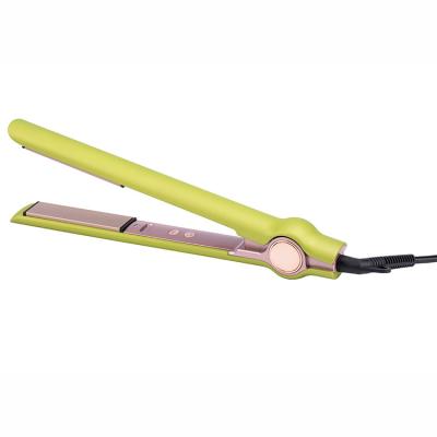 China Professional Hotel Flat Iron Bouncing Straightening Portable Ceramic Hair Straightener for sale