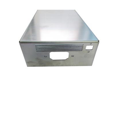 China Electronic Components OEM Sheet Metal Enclosures Manufacturing Perforated Electrical Cabinet for sale