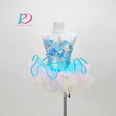 China Dresses kids dance costume for kids tutu skirts girls ballet dance tutus performance wear stage wear for sale