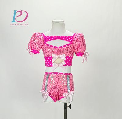 China Sets girls children pig dance costume tap and jazz dance costume dancewear character costume performance for sale