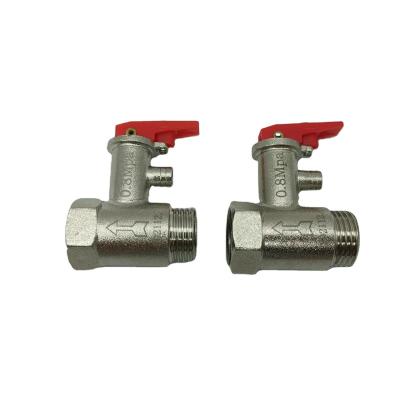 China Boiler Threaded Stainless Steel Air Pressure Relief Safety Valve For Water Heater Boilers for sale