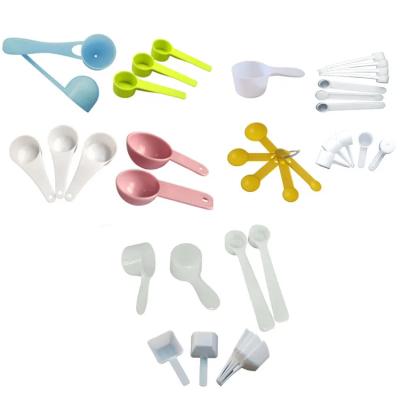 China Food Grade PP Industrial Plastic Parts Customized Material Professional Spoon 1ml 2.5ml 5ml 10ml 15ml for sale