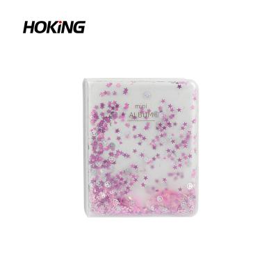 China Artificial Hot Selling Credit Card Business Card Instax Mini Film 64 Pockets Photo Album for sale