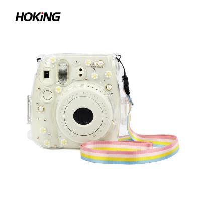 China Clear Case Crystal Camera Case Protective Case of Daisy Style Fujifilm Instax Mini 9 Effects Protectors for sale