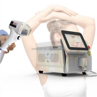 China Portable Hair Removal 755nm 808nm 1064nm Diode Laser Hair Removal 3 Waves Diode Laser Hair Removal Machine for sale