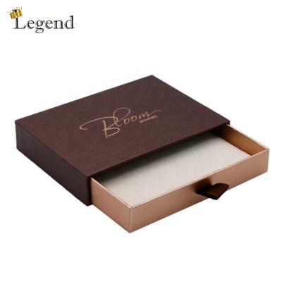 China Recyclable High End Custom Logo Cardboard Necklace Pendant Mini Drawer Packaging Packaging Case Luxury Jewelry for sale