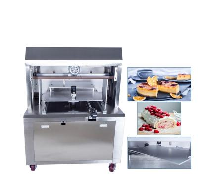 China High Productivity Stainless Steel Blade Multifunctional Adjustable Food Cake Cutting Machine for sale