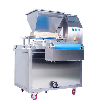 China High Productivity Cream Puff cup cake cream injector Injection Fruit Jam Spreading Filling machine for sale