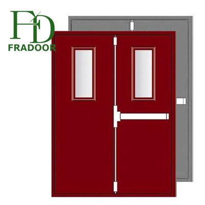 China Fire Protection Emergency Exit Escape Door Apartment Residential Fire Rated Door for sale