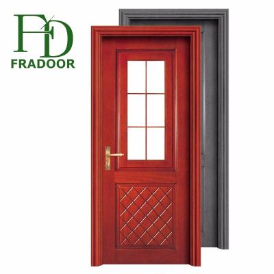 China Swing Latest Flush Door Interior Wood Bathroom Door Design for sale