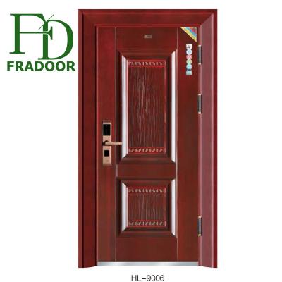 China High Quality Steel Door Turkish Design Swing Gate Security Steel Door with Low Price for sale