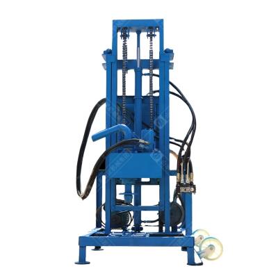 China High efficiency small electric motor portable bored cheap water well drilling rig price water well digging machine for sale