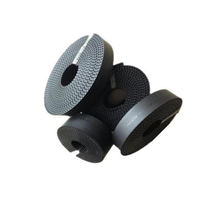 China Black Solid Tensioner Double 3M-10mm Rubber Timing Belt for sale