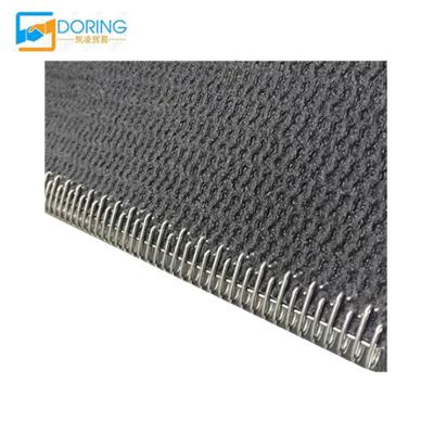 China Wholesale Price black PVC Rough surface Conveyor Belt with Grass Pattern for sale