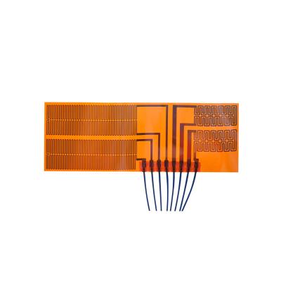 China Flexible Medical Devices Kapton Tape 3d Printer Metal Etching PI Heater Pad Polyimide Aluminum Heater for sale