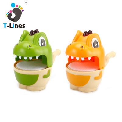 China Kids Summer Toys 2022 New Design Animal Shaped Soap Bubble Toy Set Floating Bathing Play Game For Children for sale