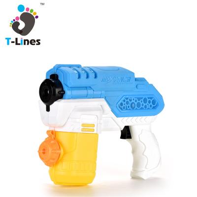 China New Children's Materials High Pressure Water Spray Artifact Eco-friendly Cool Mechanical Light Electric Water Gun Toy for sale