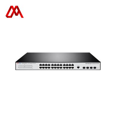 Cina Hoodblue Multi Layer 3 Network Switch 24/48-Port 10 Gigabit Optical Web Management Divisione VLAN in vendita