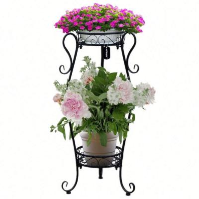 China Kinetic Garden Sun Flower Idyllic Outdoor Spinning With Stable Stake Metal Opens Garden Ornaments Windmill for sale