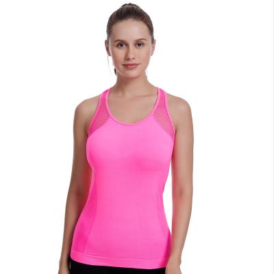 China CHALET new designs breathable slim fit loungewear crop top style gym vests wide straps ladies vest women tank top for sale