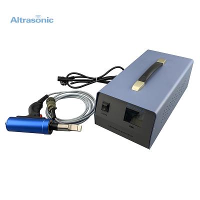 China Auto Parts Welding Price Fabrics Bag Handheld Ultrasonic Spot Welding Machine Tpu Mask Handheld Plastic Welder for sale