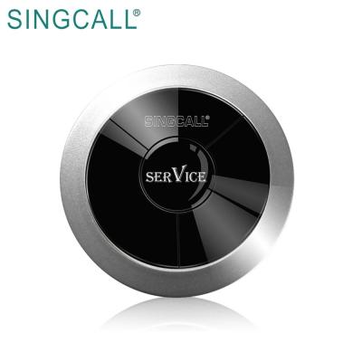 China Fully Waterproof PC SINGCALL Restaurant Cafe Push Pager Pager Call Button for sale