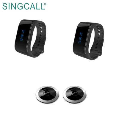 China SINGCALL Restaurant Wrist Watch Beeper System for sale