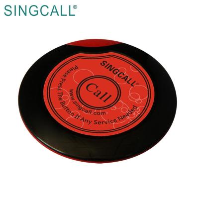 China SINGCALL Wireless Calling System Restaurant Guest Table Button Pager for Service APE700R for sale