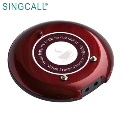 China Coaster Pager Pager for Restaurant SINGCALL Restaurant Pager Light Coaster for Coffee for sale