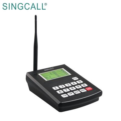 China Wireless Call SINGCALL Coaster Paging Restaurant Server Calling System For Service for sale