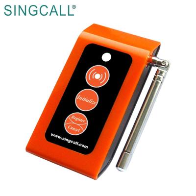 China SINGCALL Pager Button Hospital Emergency Nurse Call System SC-R16 for sale