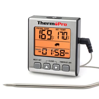 China Wholesale ThermoPro TP16S Digital Meat Cooking Thermometer Kitchen Thermometer for Grilling for sale