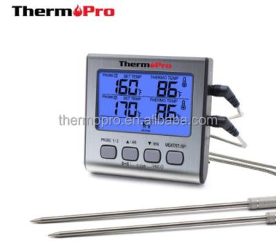 China Kitchen Thermometer ThermoPro TP17 Dual Probe Digital Meat Thermometer with Timer for Cooking for sale