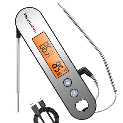 China Kitchen Thermometer ThermoPro TP610 Digital Calibrating Thermometer With Alarm For Kitchen for sale