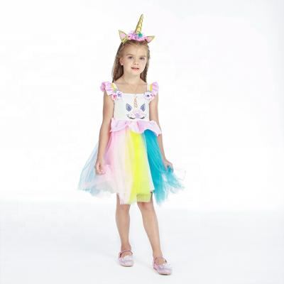 China Anti-wrinkle girl princess dress up costume Halloween party prom cosplay costume for sale