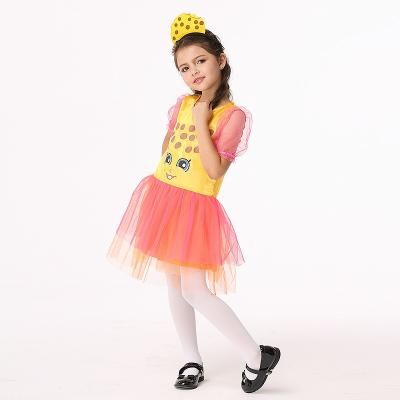 China Breathable New Design Halloween Costumes Birthday Party Dress Princess Fancy Dress Fress For Girls for sale