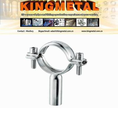 China 304/316L Ss304/316 Food Grade Adjustable Pipe Hanger/Stainless Steel Pipe Support for sale