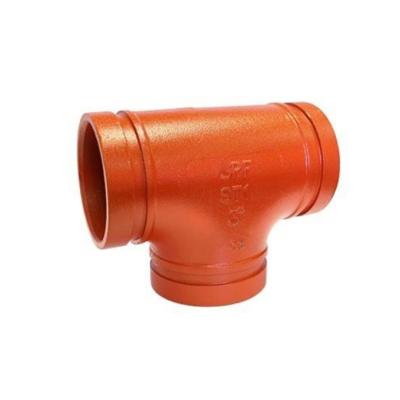 China Splined Fit Malleable Threaded Mechanical Tee DN25-DN200 (Pipe Iron Pipe Fitting 1