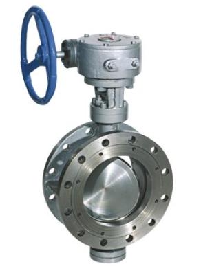 China ASME B16.34 MSS SP-68 General Double Flanged Butterfly Valve for sale