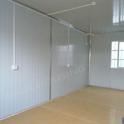 China DFGS Housing 40Ft Area Detachable Military Prefab Residential Modern House Container Prefab Rooms for sale