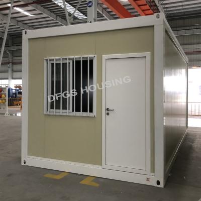 China Modern DFGS Housing Prefab Steel Metal Frame Steel Sheds Storage Project Outdoor Use Prefab Folding House Building Container For Sale for sale