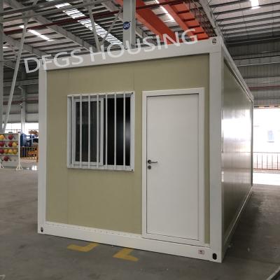 China Modern DFGS Housing Prefab Prefab Warehouse Bolt Container Building Construction Price Cheap Steel Building House for sale